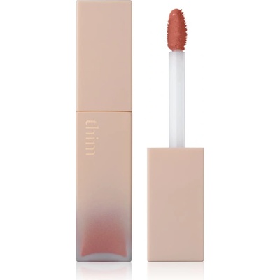 thim Satin Lip Glaze дълготраен гланц за устни с хидратиращ ефект цвят 02 Haze Coral 6 гр