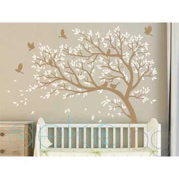 Image 1 of Дърво с птици и листа (3163)