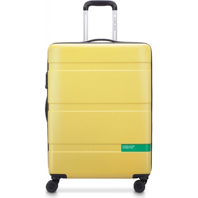 Delsey X Benetton NOW Hardside 376281045 žlutý 65 l