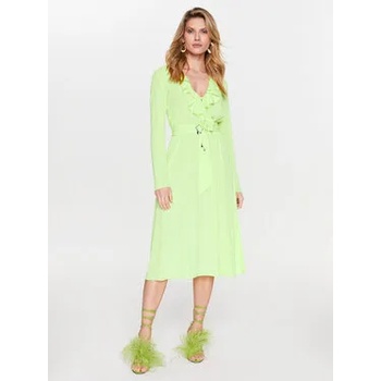 Patrizia Pepe Коктейлна рокля 8A1128/A8I1-Y426 Зелен Regular Fit (8A1128/A8I1-Y426)
