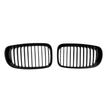 Решетки за BMW E81 / E87 (2008+) за стандартна броня / BMW E87 (2004+) за M-Tech, M1 броня - черни