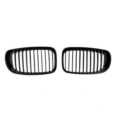 Решетки за BMW E81 / E87 (2008+) за стандартна броня / BMW E87 (2004+) за M-Tech, M1 броня - черни