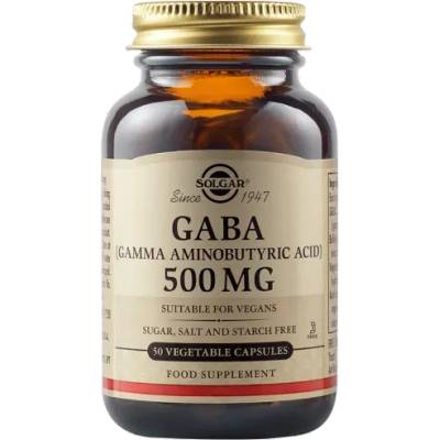 Solgar GABA 500 mg, 50 vegetable capsules