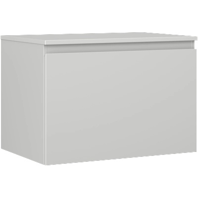 Mexen Orio шкафче за баня под умивалник 70 см с плот, 1 чекмедже, сив мат - 91A10-07047-1-BFC62 (91A10-07047-1-BFC62)