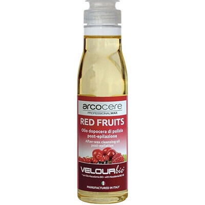 Arcocere Zklidňující čisticí olej po epilaci Red Fruits Bio (After-Wax Cleansing Oil) 150 ml