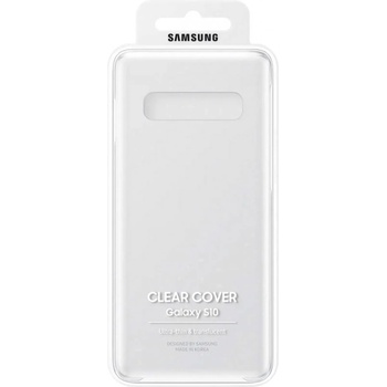 Image 1 of Samsung Оригинален гръб Clear case за Samsung Galaxy S10 - Прозрачен