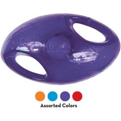 Kong Dog Jumbler Lopta futbalová s pískatkom guma termoplastická L XL