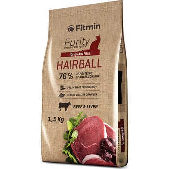 Dibaq Fitmin Purity Hairball храна за котки 1, 5 kg