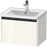 Duravit Ketho. 2 - Шкафче за умивалник 44x63x46 см, 1 чекмедже, лъскаво бяло K25082022220000 (K25082022220000)