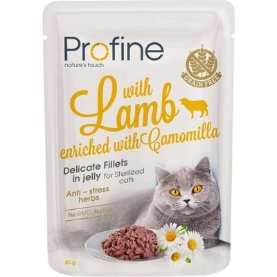 Profine Sterilised Fillets in Jelly lamb 85 g