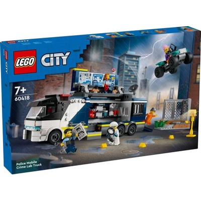 LEGO® City 60418 Mobilní kriminalistická laboratoř policistů