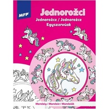 MFP 5301145 Omaľovanky antistresové Mandaly Jednorožci 210x276mm/24