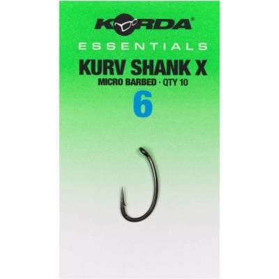 Korda Háčky Essentials Kurv X Barbed 10ks Vel. 6
