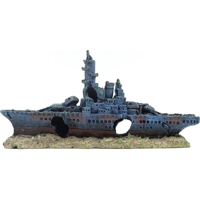 Aqua Nova AN673 Vojenská loď 23 x 4,5 x 11 cm
