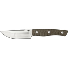 Bestech HEIDIBLACKSMITH#2 S35VN, Hollow grindSatin, Canvas Micarta BFK04C