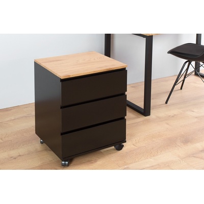 Mobilní kontejner Big Deal černý dub / 38430 – Zboží Dáma