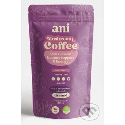 ANi Mushroom Coffee Imunne suport & Energy mletá 350 g