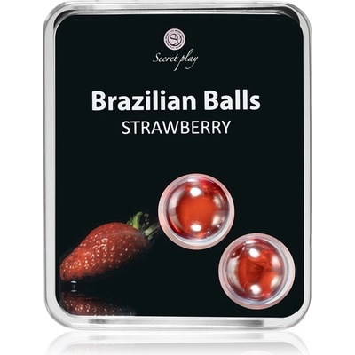 Tělový olej BRAZILIAN strawberry 2 BALLS SET