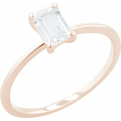 Eppi Zásnubný prsteň s emerald diamantom Olson RE45774