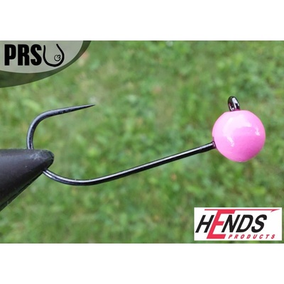 Hends Tungstenová hlava bez protihrotu Pink vel.6 1,3g