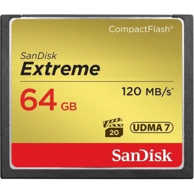 SanDisk Extreme CompactFlash 64GB UDMA 7 (SDCFXSB-064G-G46/124094)