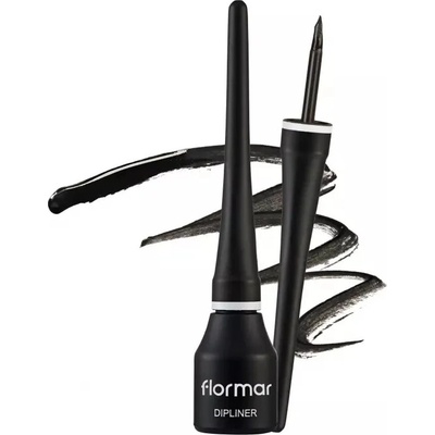 Flormar očná linka s hrotom black 3,5 ml