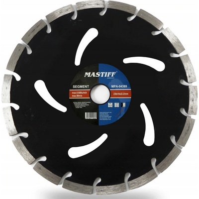 Diamant ový kotouč segmentový ventilovaný 230mm,MFDBSEGW230B