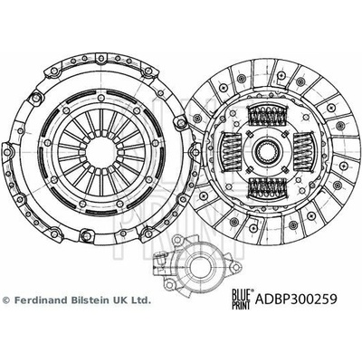 Spojková sada BLUE PRINT ADBP300259