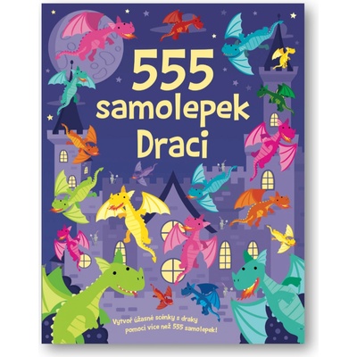 555 samolepek draci