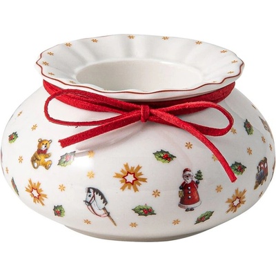 VILLEROY & BOCH Vánoční svícen na čajovou svíčku TOY'S DELIGHT, bílý