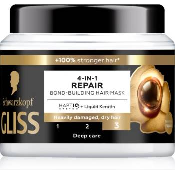 Schwarzkopf Gliss Ultimate Repair регенерираща маска за коса 4 в 1 400ml