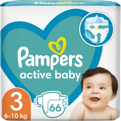 Pampers Active Baby 3 66 ks