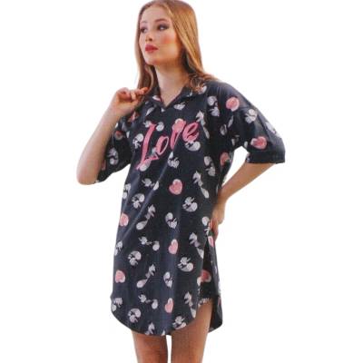 Графитена нощница с лисичета и надпис