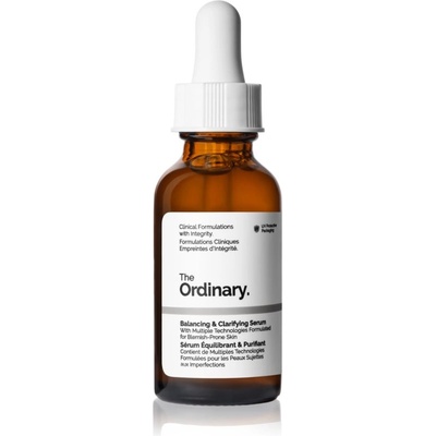 The Ordinary Balancing & Clarifying Serum серум за матов вид на кожата и за стягане на порите с хидратиращ ефект 30ml