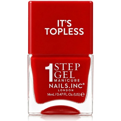 Nails Inc. It’s Topless 1 Step Gel Nail Polish 14 ml odstin Kendall
