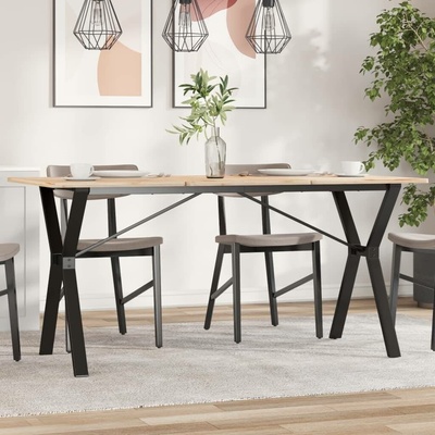 Omaxi 283053 Nohy k jídelnímu stolu Y rám 140 x 60 x 73 cm ocel