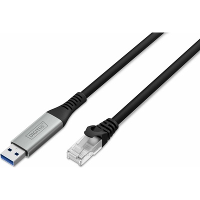 Digitus AK-300600-050-S USB-A na RJ45 Cat. 6A S/FTP 1 Gbit/s USB 3.2 Gen1 LSZH 5m