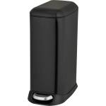 WENKO Матово черно стоманено кошче за боклук с педал 20 l Design - Wenko (54929100)