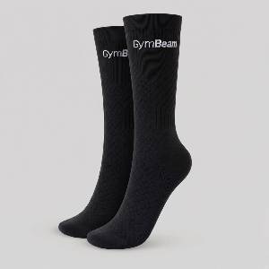 GymBeam Running Socks Black XL