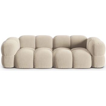 Cosmopolitan Design Бежов кадифен диван 250 cm Loretto - Cosmopolitan Design (COS_4S_120_F1_LORETTO1)