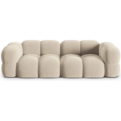 Cosmopolitan Design Бежов кадифен диван 250 cm Loretto - Cosmopolitan Design (COS_4S_120_F1_LORETTO1)