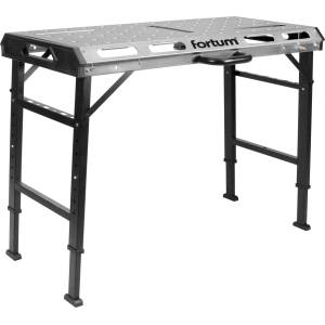 Fortum Преносима заваръчна маса, 107 x 53 см, височина 70 - 93 см 4759970 (4759970)