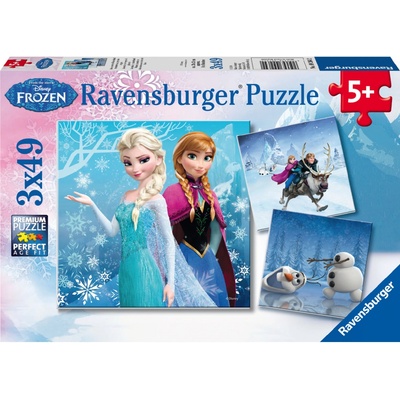 Ravensburger Ledové království 3 x 49 dielov