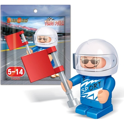 BanBao B7220 Мини фигури Бан Бао - Състезател (b7220)