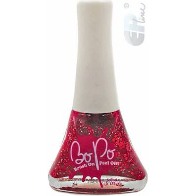 EP line BO-PO Lak na nehty slupovací jasně červený se třpytkami Sparkles ep03673