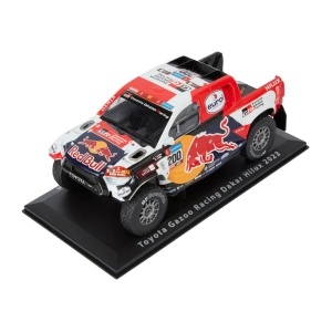 Toyota Gazoo Racing Модели на автомобили и мотоциклети модел 1/24 Toyota Gazoo Racingn DAKAR Winner Hilux T1+ - uniw (22184-uniw)