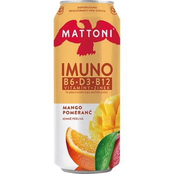 Mattoni Imuno pomeranč & mango 0,5 l