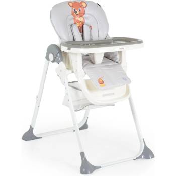 Moni Детски стол за хранене Hunny мече сив (111028)