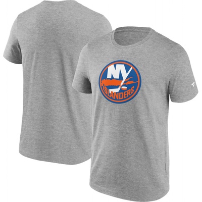Fanatics pánské tričko New York Islanders Primary Logo Graphic T-Shirt Sport gray Heather