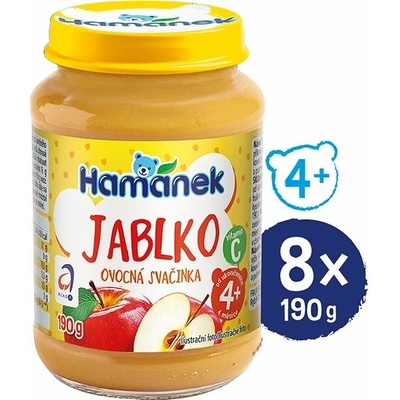 Hamánek jablká 190 g